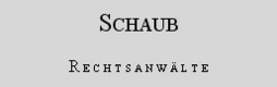 Rechtsanwalt Dr. Achim Schaub
