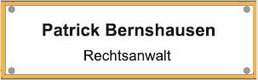 Rechtsanwalt Patrick Bernshausen