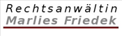 Rechtsanwältin Marlies Friedek