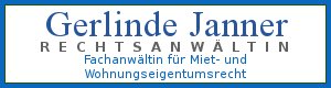 Rechtsanwltin Gerlinde Janner