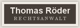 Rechtsanwalt Thomas Rder